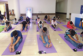 International Yoga Day Candor Campus Sector 135 Noida