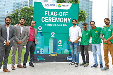 Flag -off Ceremony -Candor with Quick Ride
