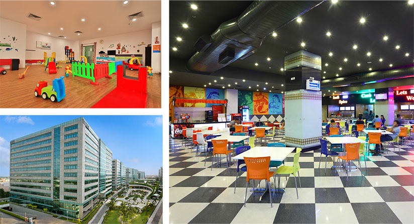 Value-added amenities and facilities for Candor Techspace's campus tenants
